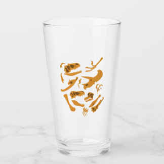 Dinosaur Bones Glass