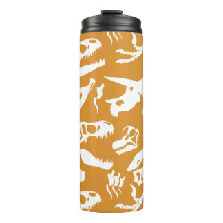 Dinosaur Bones (Gold) Thermal Tumbler