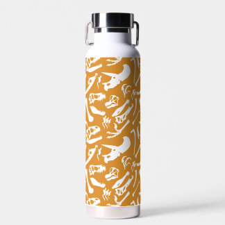 Dinosaur Bones (Gold) Water Bottle