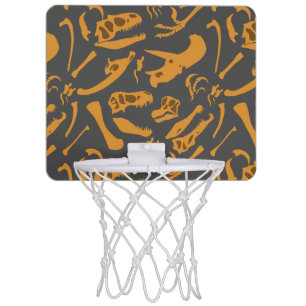 Dinosaur Bones (Grey) Mini Basketball Hoop