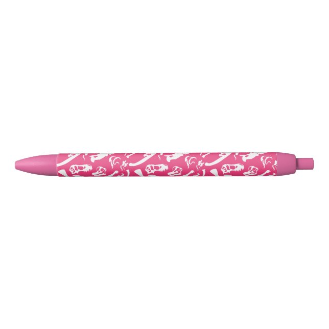 Dinosaur Bones (Pink) Pen (Front)