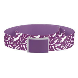 Dinosaur Bones (Purple) Belt