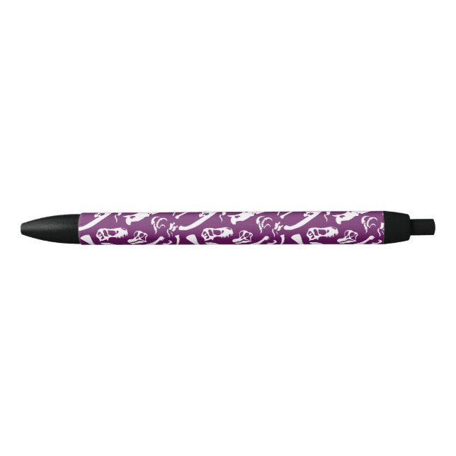 Dinosaur Bones (Purple) Pen (Front)