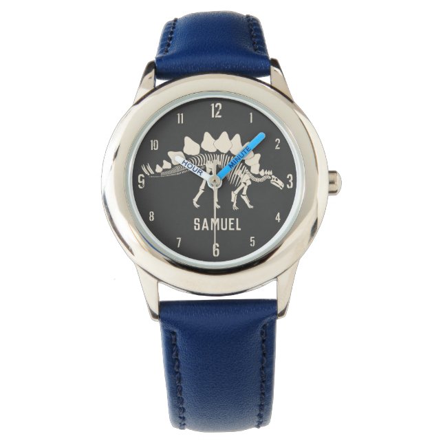 Dinosaur Bones Stegosaurus Watch (Front)