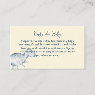 Dinosaur Books for Baby Card