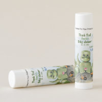 Dinosaur Boy Baby Shower Lip Balm