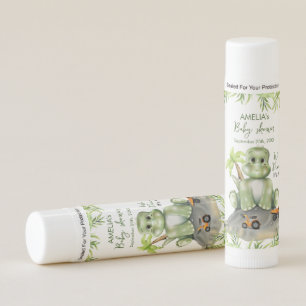 Dinosaur Boy Baby Shower Lip Balm