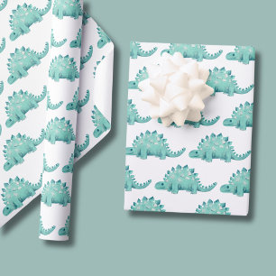 Dinosaur boys Birthday Wrapping Paper