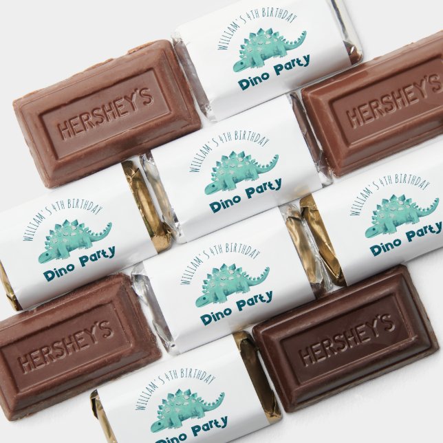 Dinosaur Boys Party Stegosaurus Hershey's Miniatures (Assorted)