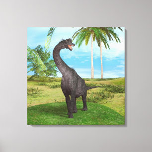 Dinosaur Brachiosaurus Canvas Print