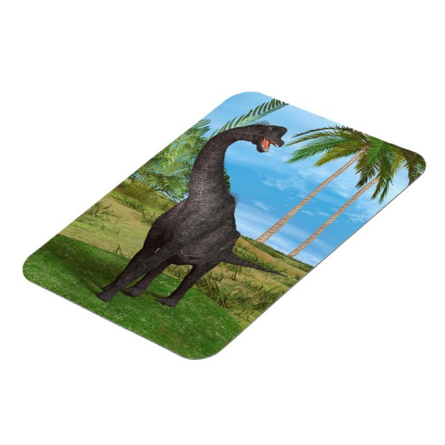 Dinosaur Brachiosaurus Magnet (Left Side)