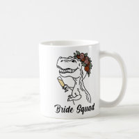 Dinosaur Bride Squad Bridesmaid Bachelorette Party