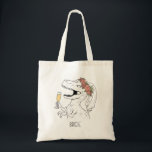 Dinosaur Bride Tote Bag<br><div class="desc">Your Bride will need a tote to lug all her stuff in! Don't call her a bridezilla.</div>
