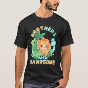 Dinosaur Brothers Are Rawrsome Rawr Siblings Stepb T-Shirt