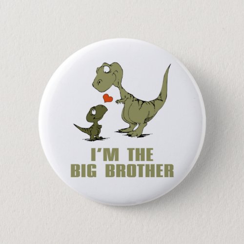 Dinosaur Brothers Button