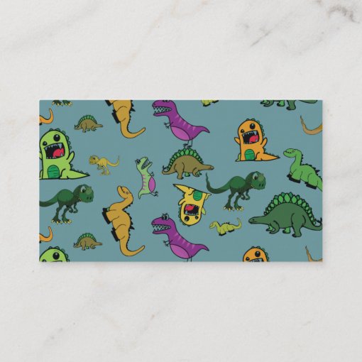 Dinosaur Business Card | Zazzle