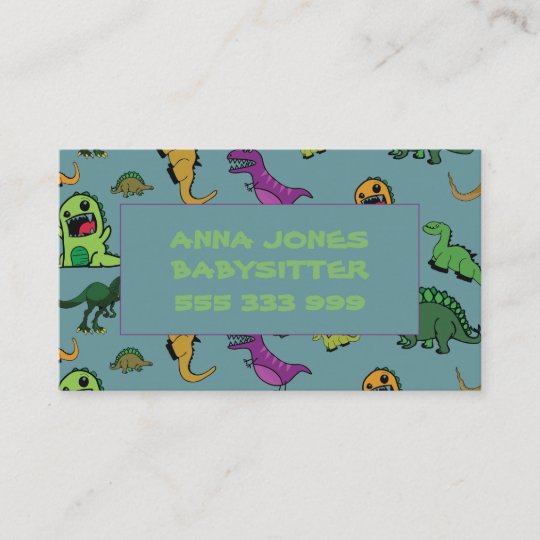 Dinosaur Business Card | Zazzle.com