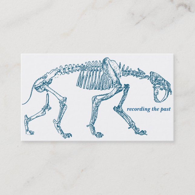 Dinosaur Business Card (Front)