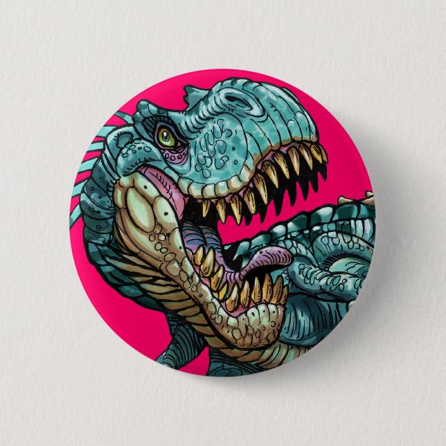 Dinosaur Button (Front)