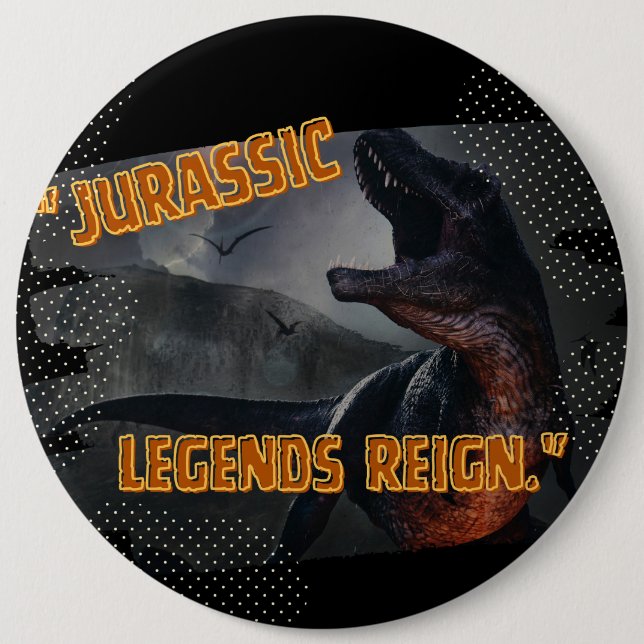 dinosaur button (Front)