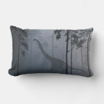 Dinosaur By Moonlight Lumbar Pillow at Zazzle