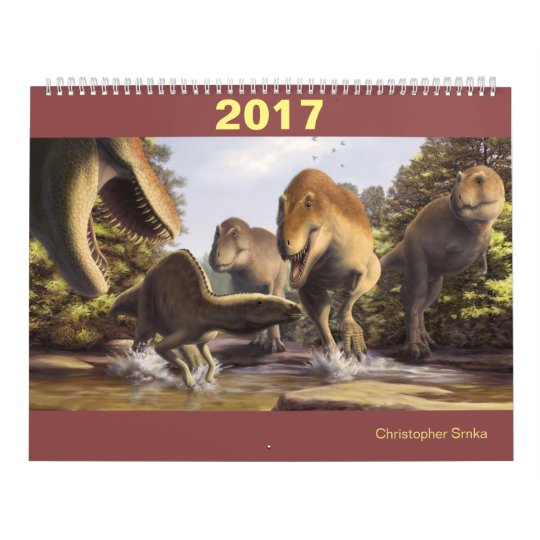 Dinosaur calendar | Zazzle.com