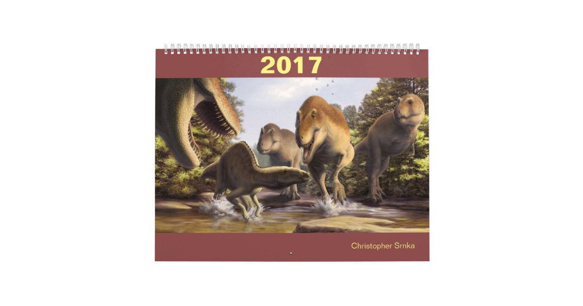 Dinosaur calendar