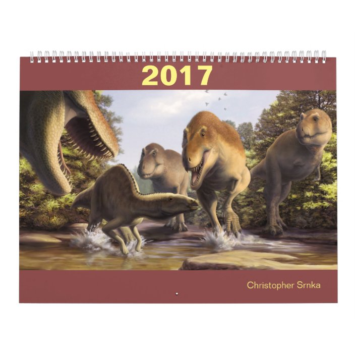 Dinosaur calendar