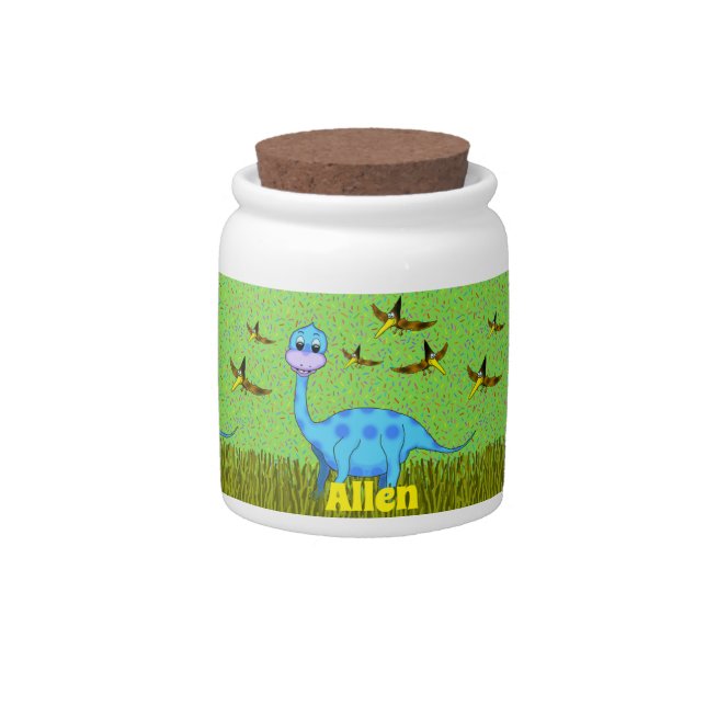 Dinosaur Candy Jar (Front)