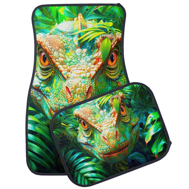 Dinosaur Car Floor Mat (Set)