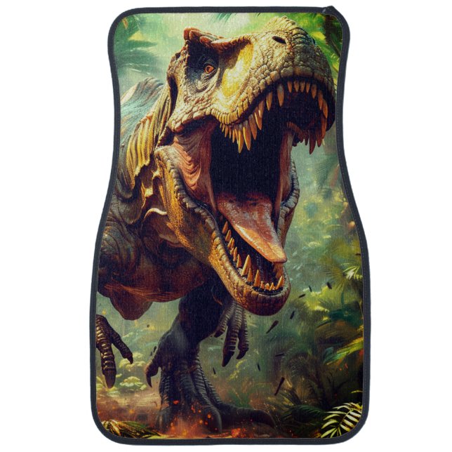 Dinosaur Car Floor Mat (Front)