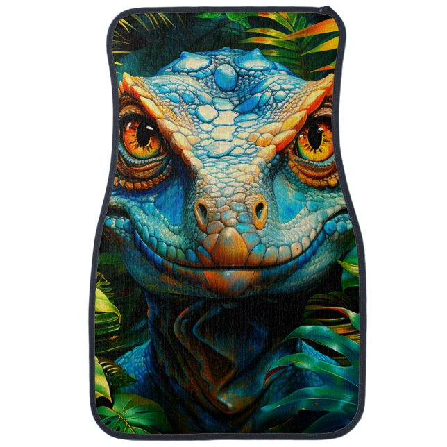 Dinosaur Car Floor Mat (Front)