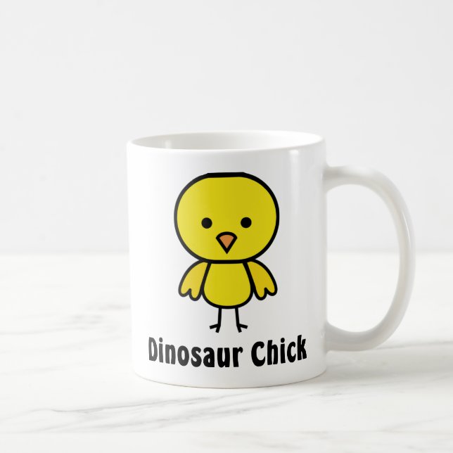 Dinosaur Chick Coffee Mug (Right)