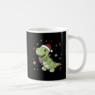Dinosaur Christmas Snow Winter T-Rex Dino Coffee M Mug