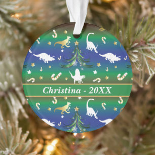 Dinosaur Christmas Tree Ornament