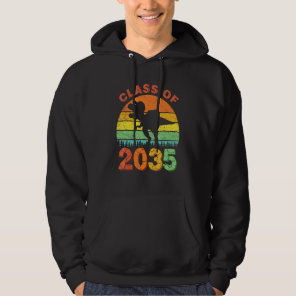 Dinosaur Class Of 2035 Grow With Me First Day Kind Hoodie