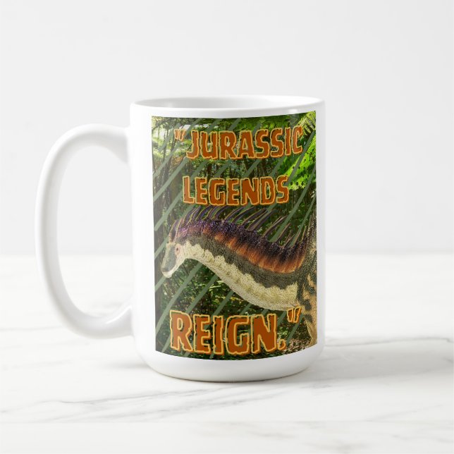 dinosaur coffee mug (Left)