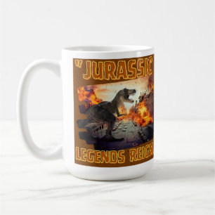 dinosaur coffee mug