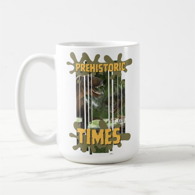dinosaur coffee mug (Left)