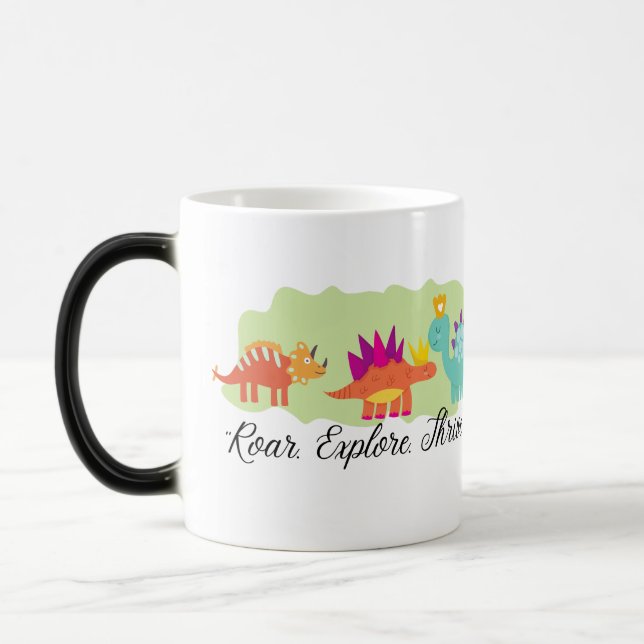 Dinosaur Color Morph Mug (Left)