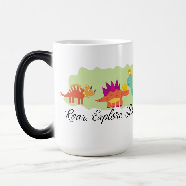 Dinosaur Color Morph Mug (Left)