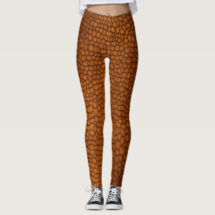 Dinosaur crocodile   skin texture LAGGING Leggings