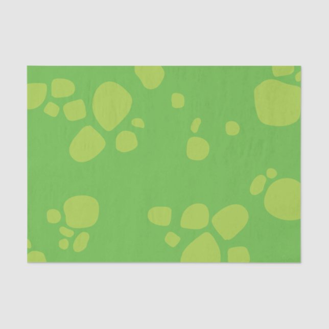 Dinosaur Cute 1st Birthday Party Tissue Paper (Front)