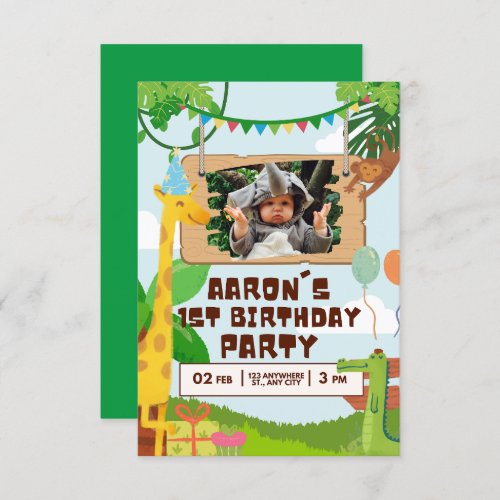 Dinosaur Cute Birthday card for little one