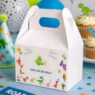 Dinosaur / Cute Dino Boy Birthday Favor Boxes