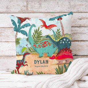My Jungle Pillow - Custom Picture Pillow with Name for Kids