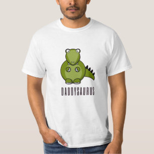 Dinosaur Daddysaurus Daddy Fathers Day Family Gift T-Shirt