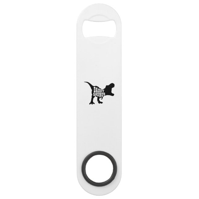 Dinosaur Daddysaurus T-Rex Bar Key (Front)