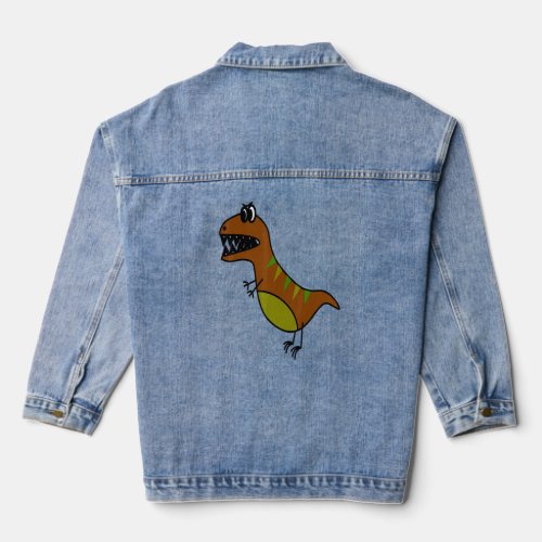 Dinosaur  denim jacket