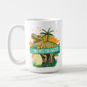 DINOSAUR DESIGN  COFFEE MUG